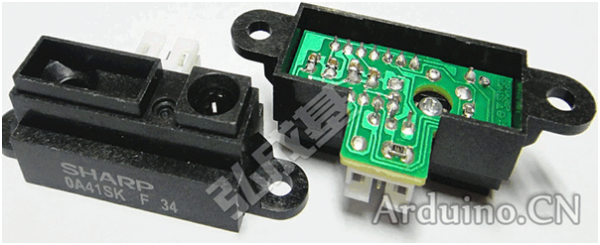夏普的紅外測(cè)距傳感器GP2Y0A41SK0F應(yīng)用實(shí)例