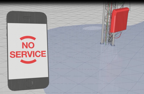 電信機柜中的泄漏檢測光電液位開關(guān)